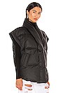 view 3 of 5 Sleeveless Puffer in Noir