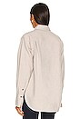 view 3 of 4 The Oversized Shirt Jacket in Bone