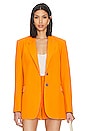 view 1 of 5 Oversized Undone Edge Blazer in Nectarine