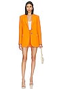view 5 of 5 Oversized Undone Edge Blazer in Nectarine