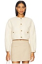 view 1 of 4 The Trim Jacket in Cream Multi