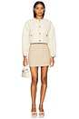 view 4 of 4 The Trim Jacket in Cream Multi