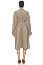 view 4 of 5 The Plaid Mac Coat in Mocha Check