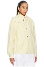 view 3 of 7 The Seersucker Track Jacket in Lemon Multi