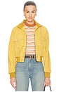 view 1 of 5 The Suede Ace Jacket in Dijon