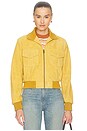 view 2 of 5 The Suede Ace Jacket in Dijon