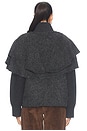 view 4 of 4 The Wrap Cape Coat in Grey