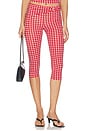 view 1 of 6 x Alexandra Leclerc The Casino Capri in Red Check