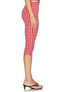 view 2 of 6 x Alexandra Leclerc The Casino Capri in Red Check