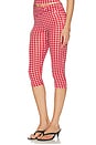 view 3 of 6 x Alexandra Leclerc The Casino Capri in Red Check