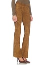 view 2 of 6 The Suede Rodeo Pant in Saddle