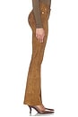 view 4 of 6 The Suede Rodeo Pant in Saddle