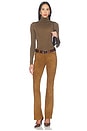 view 6 of 6 The Suede Rodeo Pant in Saddle