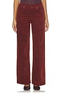 view 1 of 6 Le Slim Palazzo Pant in Wine