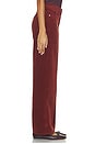 view 4 of 6 Le Slim Palazzo Pant in Wine