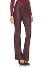 view 2 of 6 The Leather Reboot Pant in Currant