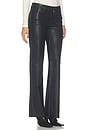 view 2 of 6 The Leather Rodeo Pant in Black