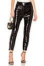 view 1 of 5 Sequin Pull On Legging in Noir