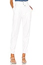 view 1 of 4 PANTALON TWISTED in Blanc