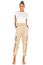 view 4 of 4 Tonal Blocked Cargo Pant in Khaki Multi
