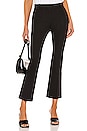 view 1 of 4 PANTALON LE CROP in Noir