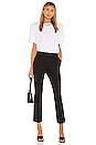 view 4 of 4 PANTALON LE CROP in Noir