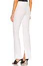 view 3 of 4 Slim Slit Trouser in Suiting White
