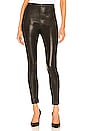 view 1 of 4 Leather Legging in Noir