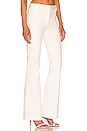 view 2 of 4 Le High Flare Trouser in Blanc