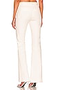 view 3 of 4 Le High Flare Trouser in Blanc