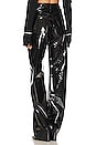 view 3 of 4 EXTRA LONG パンツ in Black Liquid