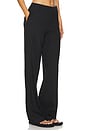 view 2 of 4 High Rise Wide Leg Trouser in Black