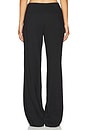 view 3 of 4 High Rise Wide Leg Trouser in Black