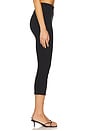 view 3 of 6 Jetset City Capri Pant in Sheen Noir