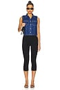 view 5 of 6 Jetset City Capri Pant in Sheen Noir