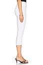 view 3 of 6 Jetset City Capri Pant in White