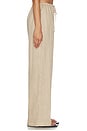 view 3 of 6 The Linen Lounge Pant in Flax