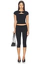 view 5 of 6 x Alexandra Leclerc The Casino Capri in Black