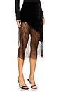 view 2 of 6 Velvet Lace Skirt in Black