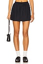 view 1 of 6 Tennis Drawstring Skirt in Navy