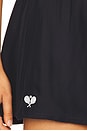 view 6 of 6 Tennis Drawstring Skirt in Navy