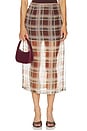 view 1 of 6 JUPE THE PLAID in Silver Peony Mult