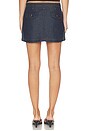 view 4 of 6 The Denim Utility Skirt in Rinse