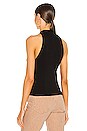 view 3 of 4 Luxe Halter Sweater Top in Noir