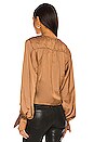 view 3 of 4 Crossover Top in Bronze
