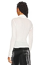 view 3 of 4 Mesh Turtleneck in Off White