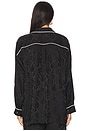view 3 of 5 X Ritz Pajama Shirt in Black Multi
