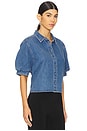 view 2 of 4 Billow Sleeve Shirt in Subtle