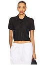 view 1 of 4 BLUSA PÓLO in Black