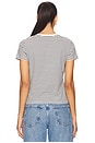 view 3 of 5 The Baby Tee in Navy Multi
